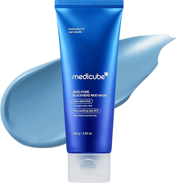 Medicube - Masque purifiant anti point - noir - Zero Pore - Argile noir & tea tree - Visage - 100 g - Elow Skin