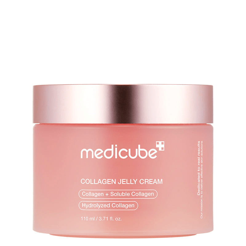 Medicube PDRN Pink Collagen Jelly Cream – Crème visage hydratante et raffermissante (110 ML) - Elow Skin